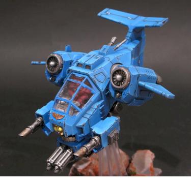 Space Marine Stormtalon Gunship by Byronic