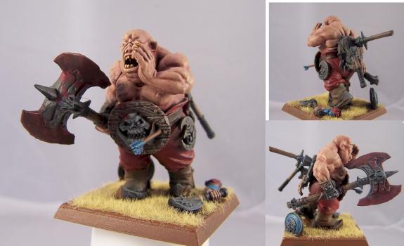 Mordheim Orcs & Goblins-Themed Ogre Mercenary by Dutch Mogul