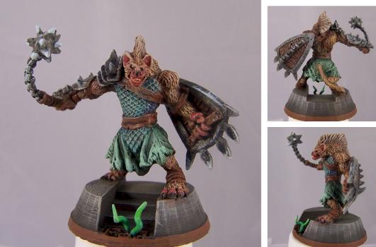 Gnoll Warrior by Dutch Mogul