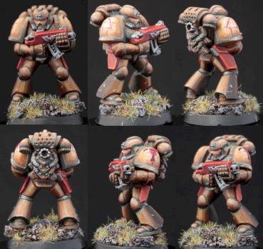 Space Marine Minotaurs by lord sith alucard