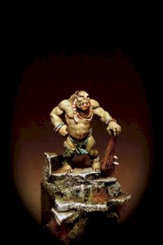 Guerrier totem auroch by Vinolata