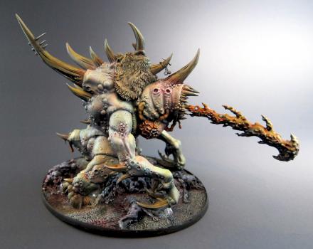 Nurgle maggoth / maulerfiend 1 by Plebicidal
