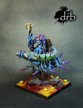 Herald of Tzeentch on Disc by roc3s