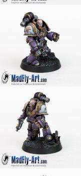 Emperor's Children Legion Centurion by MadFlyArtStudio
