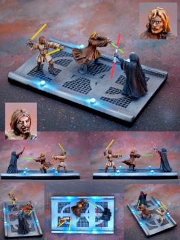 Star Wars diorama by Supel