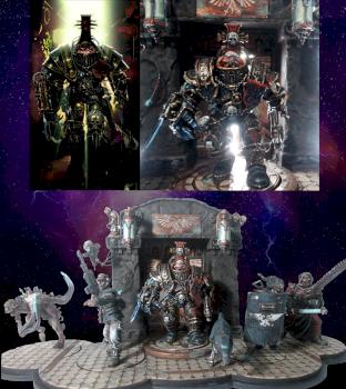 Inquisitor Tyrus 54mm and Warband by Corsec009