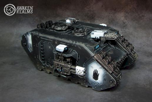 Iron Hands Land Raider by Awaken Realms