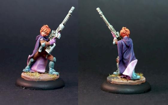 Scifi Female Sniper:Akosha Nama by belminiart