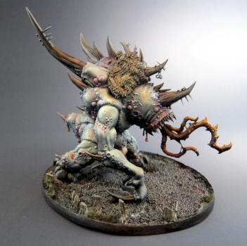 Nurgle maggoth / maulerfiend 3 by Plebicidal