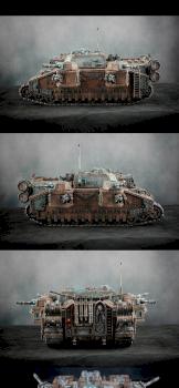 Astra Militarum / Imperial Guard - Super Heavy Tank - Stormlord by Audemus