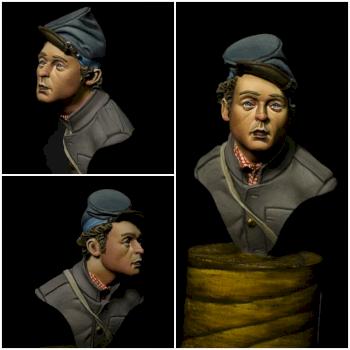Confederate Infantryman, 1863 by Gylaci
