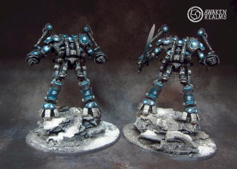 Grey Knights Nemesis Dreadknights by Awaken Realms