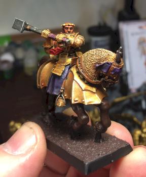 Luthor Huss, Lion of Sigmar by Deepshanks