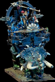 Lizardmen Stegadon by bobflow
