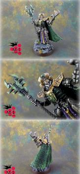 Imotekh Stormlord Necron by malinek28