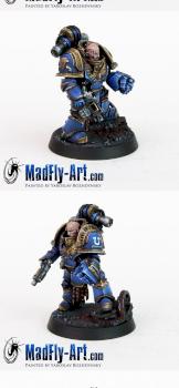 Ultramarines Legion Centurion by MadFlyArtStudio