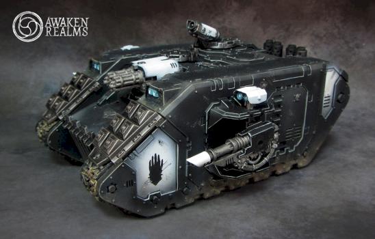 Iron Hands Land Raider by Awaken Realms