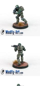 USAriadna Grunts, Line Rangers Regiment by MadFlyArtStudio