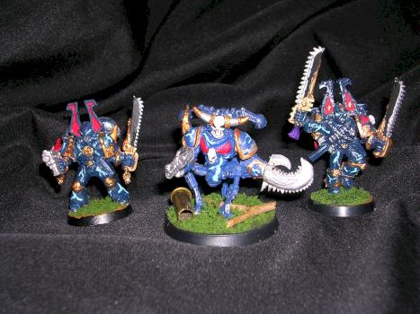 Night Lords Berzerkers and Warpsmith by NightLordDante