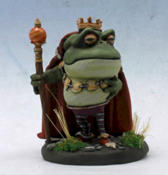 Dark Sword Frog King painted miniature by superbug983