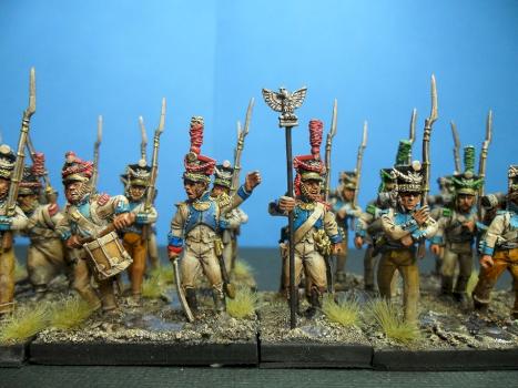28mm Muarwski Miniatures Grand Duchy of Warsaw 13th Inf. Reg. by avalonindustries2040