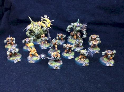 Blood bowl goblins gobelines team converted x16 by tyyler