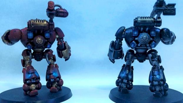 Ork Buster and Only War Buster rear by Son of Gork