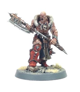 Khorne Bloodbound Slaughterpriest by Dante Miniatures