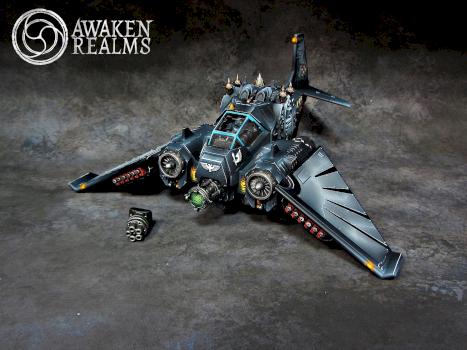 Dark Angels Ravenwing Dark Talon by Awaken Realms