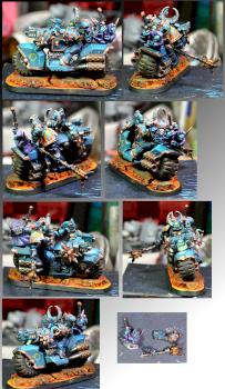 Tzeentch Mage on Bike by azmar