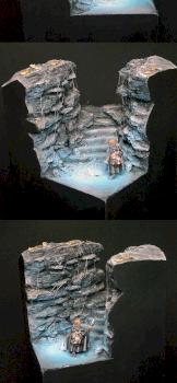 In the nest - Samwise in the Shelob's nest by Alice