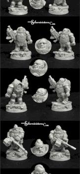 Sci Fi Dwarves by Scibor