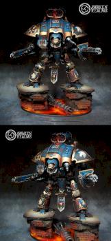 House Terryn Imperial Knight Display - additional photos by Awaken Realms