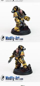 Imperial Fists Legion Centurion by MadFlyArtStudio