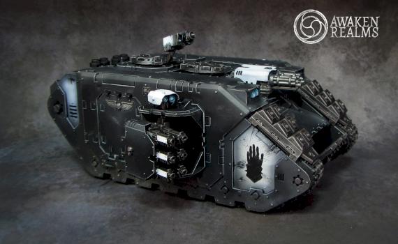 Iron Hands Land Raider by Awaken Realms