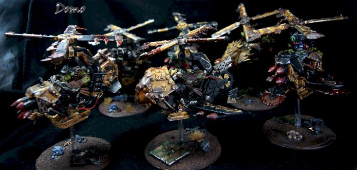 Ork hélicos squad #2 by Domo