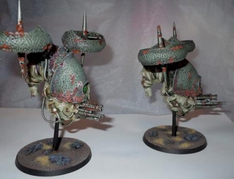 Nurgle Blight Drones by cvife