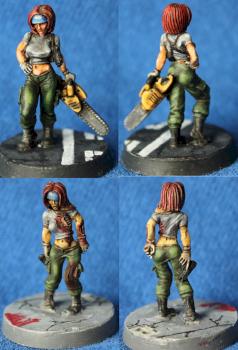 Ashlee Campbell, Zombie Hunter by Gearhead