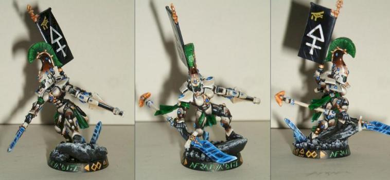 Eldar Female Dire Avenger by weaponzero