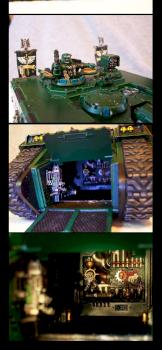 Dark Angels Landraider by richb40k