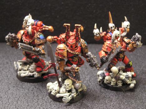 World Eaters Chaos Space Marines Khorne Berserkers by GreatGunz