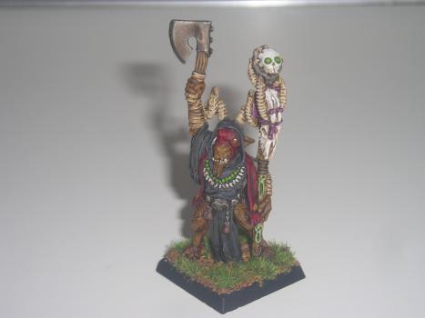 Beastmen Bray Shaman by elusiveintrovert