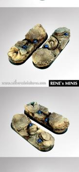 Egyptian Ruins 25 mm / 65 mm round bases by rene