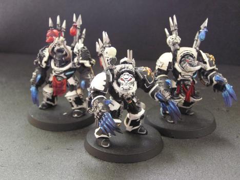 Black Legion Assault Terminators by GreatGunz