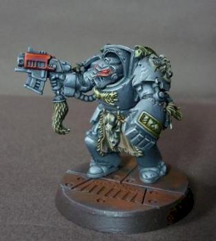Space Wolf terminator by pocketbenji