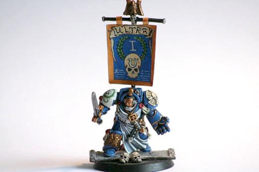 Ultramarines Terminator Captain by Laechler