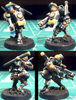 Tau SpecOps Firewarrior (WIP) by weaponzero