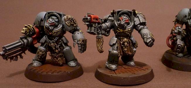 Space Wolf Terminators by pocketbenji