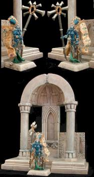 Iron Priestess with Holy Shrine by sivousplay