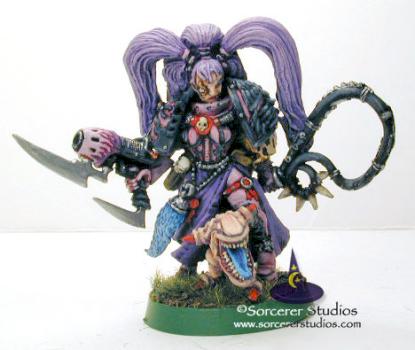 Female Chaos Lord by sorcererstudios